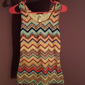 Multicolored tank top